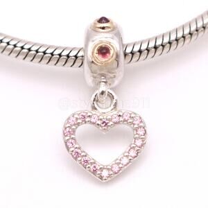 RARE Authentic PANDORA Be My Valentine Dangle - 790590RHL